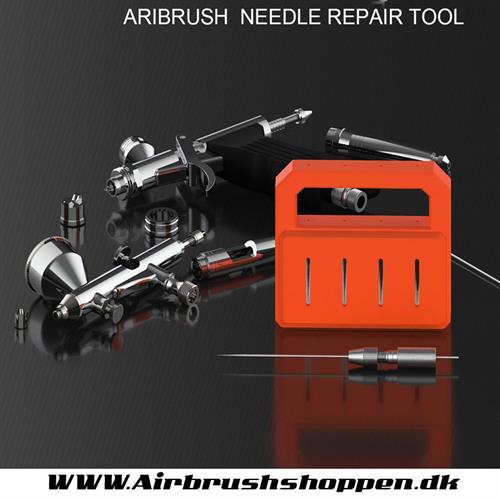 HM-007 Airbrush Needle Repair Tool - opretter værktøj til airbrush nåle.